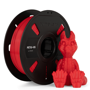 <b>PLA</b>+ 1.75mm 1kg Nuclear Red 3D Printing <b>Filament</b> 0.03mm Fast Print Smooth Finish 240C Cutting Numakers ASIA LLP - Product Image 2