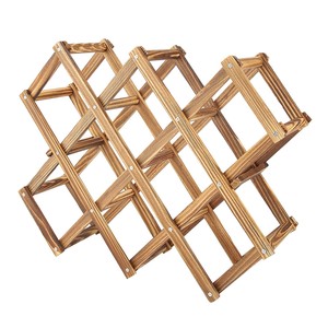Porte-bouteilles et supports à vin en bois de pin, fabrication sur mesure OEM, vente en gros |   Aqdus Saleem Inde - Product Image 4