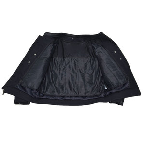 Genuine <b>Lambskin</b> Men's Biker Bomber <b>Leather</b> <b>Jacket</b> Vintage Motorcycle Outerwear Black Casual Covered Button Streetwear Winter - Product Image 4