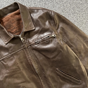 Leather Women <b>Jackets</b> Brown Designer Manufactures Classic Collar <b>Straight</b> Woman Leather <b>Jackets</b> For sale - Product Image 4