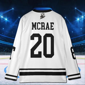 Jersey de Hockey T8 Personalizado, Manga Larga, Estilo Concierto, Uniforme de Equipo, Proveedor Mayorista OEM - Product Image 3