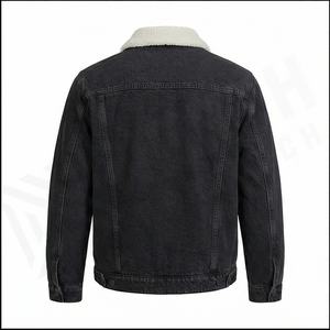 เสื้อแจ็กเก็ตสำหรับผู้ชายผ้ายีนส์สำหรับใส่กลางแจ้งไซส์ใหญ่พิเศษเสื้อผ้าแฟชั่นงานตามสั่งสำหรับฤดูหนาว - Product Image 3