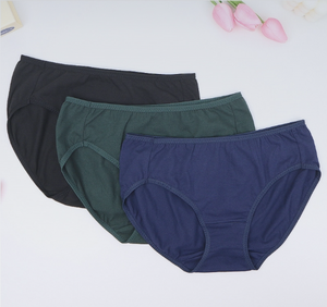 Slip Bikini Donna in Cotone Coreano Tinta Unita a Vita Media, Traspirante, Asciugatura Rapida, Eco-Friendly, Vestibilità Comoda, Senza Cuciture - Product Image 4
