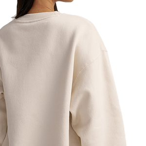Sudadera de Moda para Mujer Tallas Grandes, Hombros Caídos, Tejido Grueso, Cuello Redondo, Cómoda - Product Image 5