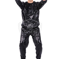 Servicio OEM, Traje de Sauna para Hombre Personalizable, Transpirable, de Alta Calidad, Último Diseño, Hecho en Pakistán, Material de Poliéster, Venta al Por Mayor