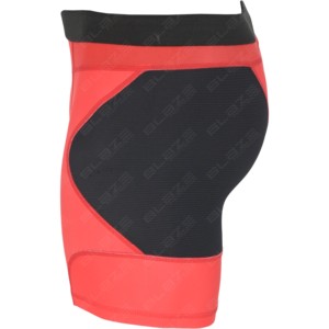 Shorts de compression personnalisés pour hommes, été, entraînement, fitness, sport, course à pied, gym, décontractés, OEM, rouge, noir, patch, shorts de compression unis - Product Image 4