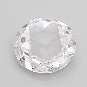 Diamant rond de 1,81 carat, taille rose, couleur F, clarté VVS2, cultivé en laboratoire (CVD), fait main, pour la création de bijoux (boucles d'oreilles, pendentifs) pour fiançailles - Product Image 6