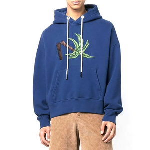 Vente en gros de sweats à capuche de haute qualité 100% coton avec broderie en chenille, sweat à capuche pour homme, streetwear, sweat à capuche d'hiver - Product Image 6