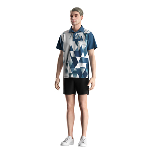 Custom Pickleball Polo Shirt Mens Fast Dry Lightweight Sportswear Easy Care Athletic Tennis Golf Jersey Team Name Number Shirts - Product Image 3