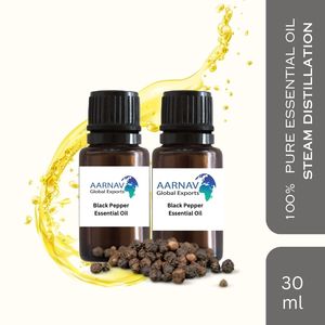 Huile essentielle de poivre noir 100% pure – Certifiée GMP et ISO, huile de graines de Piper Nigrum de qualité supérieure en vrac - Product Image 5