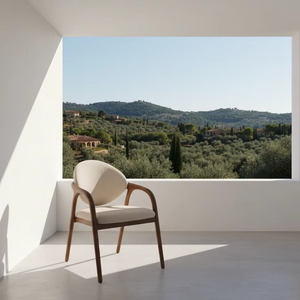 เก้าอี้รับประทานอาหารกลางแจ้ง Vata โครงไม้สักธรรมชาติ ดีไซน์เชือกแบบ Ergonomic สไตล์สแกนดิเนเวียน กันน้ำได้ ใช้งานได้หลากหลาย เหมาะสำหรับสวน - Product Image 5