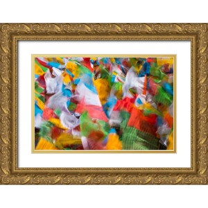 ธงสวดมนต์ทิเบตแท้ งานศิลปะติดผนังไม้สน |   งานฝีมือขายส่ง - Product Image 4