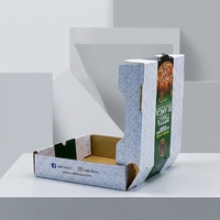 Boîte à pizza petite taille 6 pouces, format individuel, en papier kraft recyclable, avec logo personnalisé et doublure en éponge pour une seule part à emporter