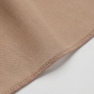 Hiyab de Chifón de Color Sólido para Mujer, Transpirable, para Uso Diario, Pañuelo Étnico de Oriente Medio - Product Image 6