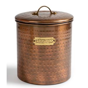 Artisan Cast Brass Canister Trio Hand-Chiseled Pointillism Pattern Flush Lid <b>Trinket</b> <b>Box</b> Display - Product Image 5