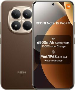 XIA/OMI Red Mi Note 15 Pro+ Plus 5G Ai (512 Go + 12 Go) NFC 6,8 pouces 120 Hz Autre Octa Core Anglais - Product Image 1