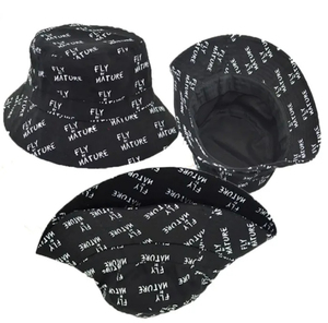Chapeau Bob Décontracté en Coton Personnalisé avec Logo Brodé sur le Panneau Avant, Protection Solaire, Unisexe, pour Voyage et Plage, Prix Bas - Product Image 3