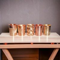 Vaso Clásico 100% Cobre Puro, Ecológico, Ligero, Reciclable, Antiderrames, Resistente al Calor, Diseño Martillado, para Fiestas y Gimnasio