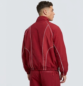 Ensemble de survêtement coupe-vent pour homme, veste à capuche zippée intégrale et pantalon, léger, résistant au vent, vêtements de sport d'extérieur - Product Image 3