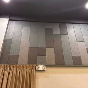 Panneaux acoustiques en feutre PET pour plafond de théâtre, insonorisés, pour école, bureau, décoration, 12 mm, recyclés, 100% fibres de polyester, absorbant le son - Product Image 4