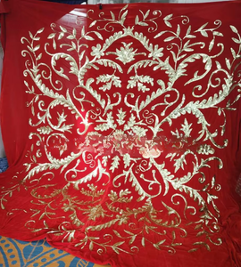 แผงฉากหลังงานแต่งงานปักกำมะหยี่อุปกรณ์ประกอบเวทีสำหรับงานปาร์ตี้ดีไซน์ล่าสุด - Product Image 1