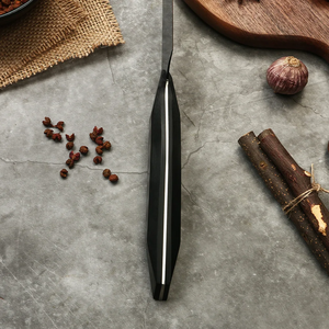 Chef <b>Knife</b> Stainless Steel Blade Matte Finish 8-9.9 In Ambidextrous Minimalist Design Wood Handle Extra <b>Sharp</b> <b>Kitchen</b> <b>Knives</b> - Product Image 3