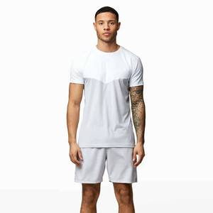 Ensemble de survêtement et de jogging vintage pour homme en polyester/coton écologique, personnalisable avec étiquette privée - Product Image 6