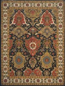 Organic Jute Handknotted Area Rug | Classic Natural Pile Living Room Carpet | Fine 7/30 Weave | Hand Made in India | A-9 HB-1254 - Product Image 5