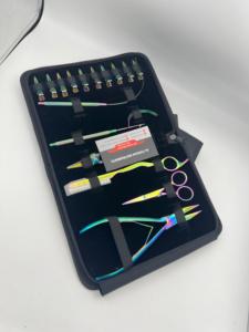 ชุดอุปกรณ์ต่อผม AL-FARDAN INSTRUMENTS รุ่น AF-HETK-050 ผลิตจากเหล็กกล้าไร้สนิมเกรดผ่าตัด สำหรับใช้งานเชิงพาณิชย์ ประกอบด้วยคีมและเครื่องมือทำห่วง - Product Image 6