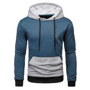 เสื้อฮู้ดสตรีทแวร์ผู้ชาย รับผลิตแบบ OEM ODM ผลิตตามสั่ง เสื้อฮู้ดผ้าฝ้ายพรีเมียม สำหรับแบรนด์แฟชั่นและผู้จัดจำหน่าย - Product Image 1