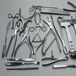 Ensemble de scies à os orthopédiques manuelles de haute qualité, instruments chirurgicaux en acier inoxydable allemand, kit de traumatologie certifié CE ISO 13485 - Product Image 2