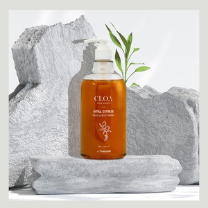 Gel de ducha Keulroa Kloa Vital Citrus Perfumed Body Wash de Truezyme 800ml Neroli Citrus con aroma agradable. - Product Image 6