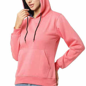 Nuevas Sudaderas de Mujer a la Moda, Casuales, de Corte Holgado, Calidad Premium, Diseño de Hombros Caídos, Color Sólido, Estilo Personalizado para Damas - Product Image 4