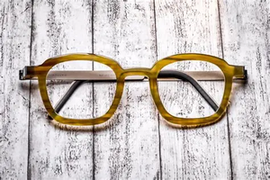 High Quality Handmade Solid Full Rim Natural Horn Eco-Friendly Lightweight Custom Logo Unisex Fashion Sun Protection Glasses - Product Image 5