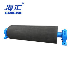 Trasportatore a nastro puleggia a testa a tamburo puleggia per nastro trasportatore con sistema di alta qualità per impianti di betonaggio - Product Image 3