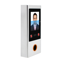 Cerradura Biométrica de Huella Dactilar para Puerta, Lector de Control de Acceso con Software Gratuito SDK API, Pantalla de 4.3 Pulgadas, Control de Asistencia