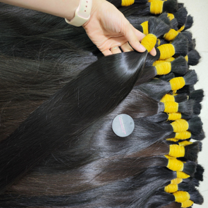 Extensions de cheveux vierges vietnamiens de qualité supérieure 2026 – Fines, légères, cuticules intactes, cheveux de bébé naturels, multicolores - Product Image 1