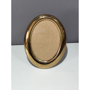 Handmade Luxury Metal Photo <b>Frame</b> Oval Shape <b>Gold</b> Color Designer Photo Holder Premium Quality Hot Sale Metal Photo <b>Frame</b> - Product Image 3