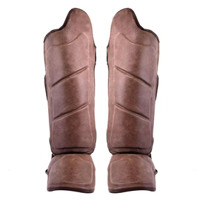 Top Selling Custom Lightweight Adult Boxing <b>MMA</b> <b>Shin</b> <b>Guards</b> with Basic Protection and Leg Pads for Training - Product Image 3