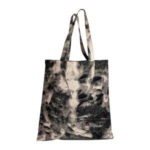 Eco-Friendly Tie Dye Cotton Shopping Tote <b>Bags</b> With Custom Logo Plain Pattern Fashionable Bulk Packaging Promotions Gifts - Product Image 1