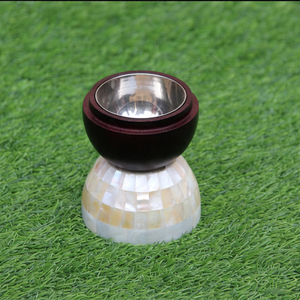 Porte-encens en bois écologique de qualité supérieure avec incrustation MOP, élégant brûleur de Bakhoor fait main, tendance, religieux, moderne, pour Ramadan et Aïd - Product Image 5