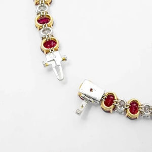 Collar de Tenis de Lujo en Oro Blanco de 14K con Diamantes Cultivados en Laboratorio, Certificación IGI, Claridad VVS/VS+, Joyería Fina - Product Image 4