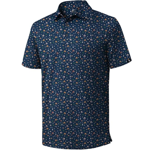 Polo tricoté élégant pour homme, coupe ajustée, collection été 2025, grandes tailles, hauts en maille, polos à manches courtes et revers pour homme, tendance - Product Image 1
