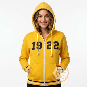 เสื้อฮู้ดผ้าฝ้ายฟลีซปักโลโก้ด้านหน้าสำหรับผู้หญิง Sigma Gamma Rho แบบสั่งทำพิเศษ เป็นมิตรกับสิ่งแวดล้อม คุณภาพสูง เหมาะสำหรับฤดูหนาว - Product Image 5