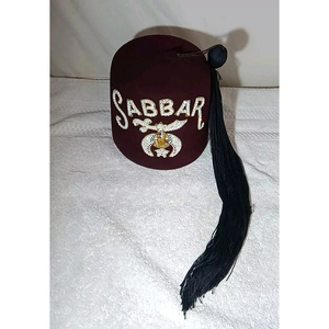 Chapeau Fez Marron Maçonnique Shriner – Chapeau Maçonnique de Haute Qualité Personnalisé – Meilleure Vente – Fez à Prix Abordable – Vente en Gros - Product Image 3