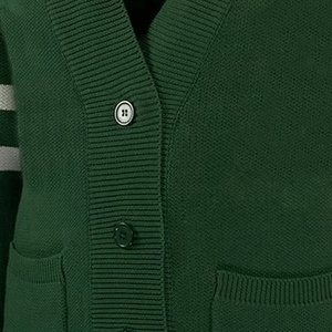 รับออกแบบโลโก้ตามสั่งสำหรับเสื้อคาร์ดิแกนอะคริลิกแบบยูนิเซ็กซ์ ปักตัวอักษร งานถักนิตติ้ง สำหรับชมรมนักเรียนหญิงและชมรมนักเรียนชาย - Product Image 5