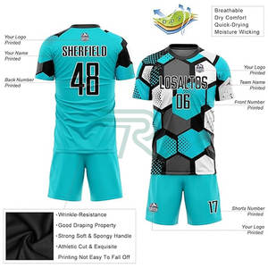 Uniforme de football de haute qualité, maillots de football personnalisés pour équipe, maillots de football - Product Image 6