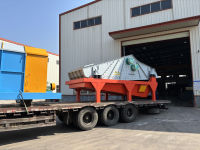 Tamis vibrant de déshydratation des résidus, machine de séparation solide-liquide haute capacité pour le traitement des minerais