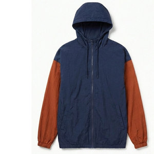 Chaqueta Cortavientos Personalizada para Hombre, Impermeable, Ligera, con Capucha, Deportiva, para Correr, OEM, Venta al Por Mayor, Ropa de Invierno - Product Image 1