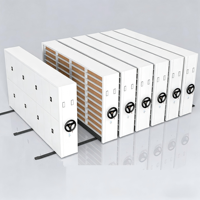 Sistema de Estanterías Móviles de Alta Densidad, Archivo Móvil, Gabinete Eléctrico Compacto, Estanterías Móviles Compactas